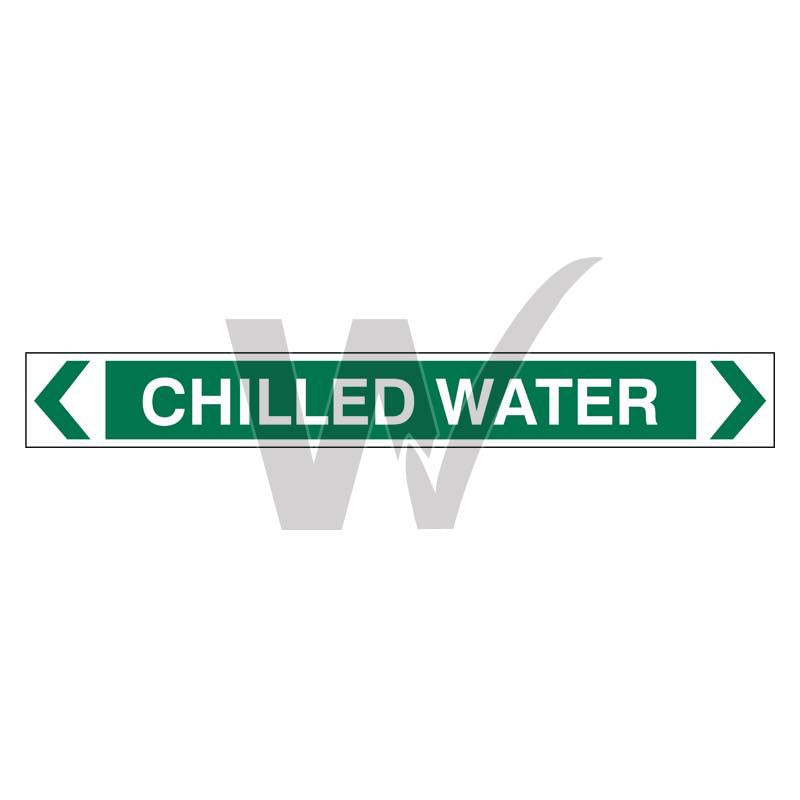 Pipe Marker - Chilled Water