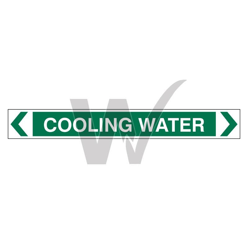 Pipe Marker - Cooling Water
