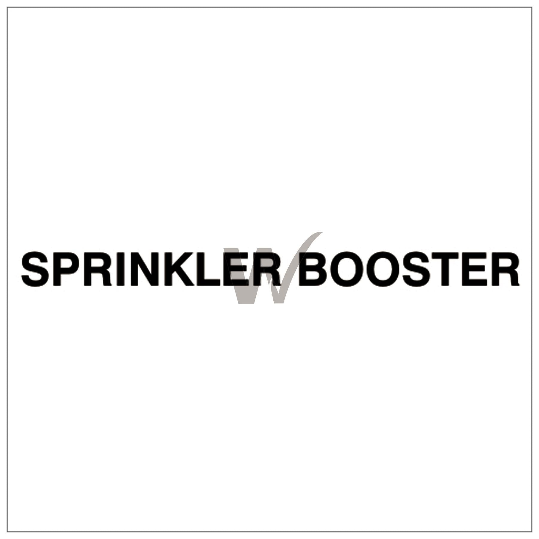 Fire Door Text - Sprinkler Booster