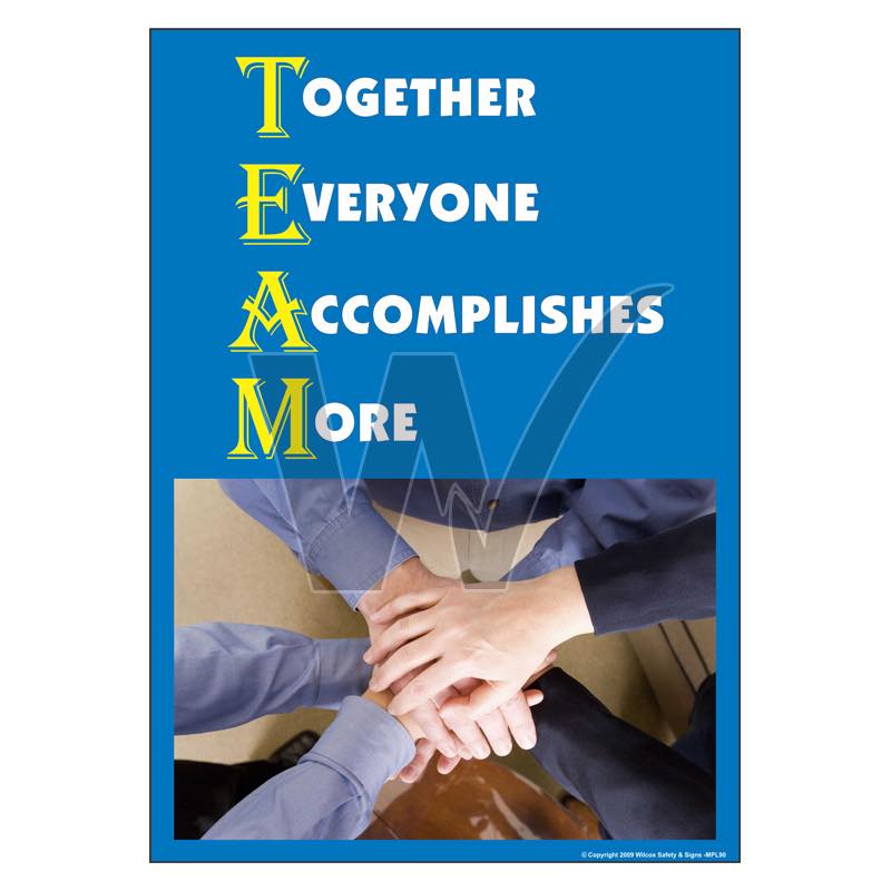 Teamwork Motivational Poster
