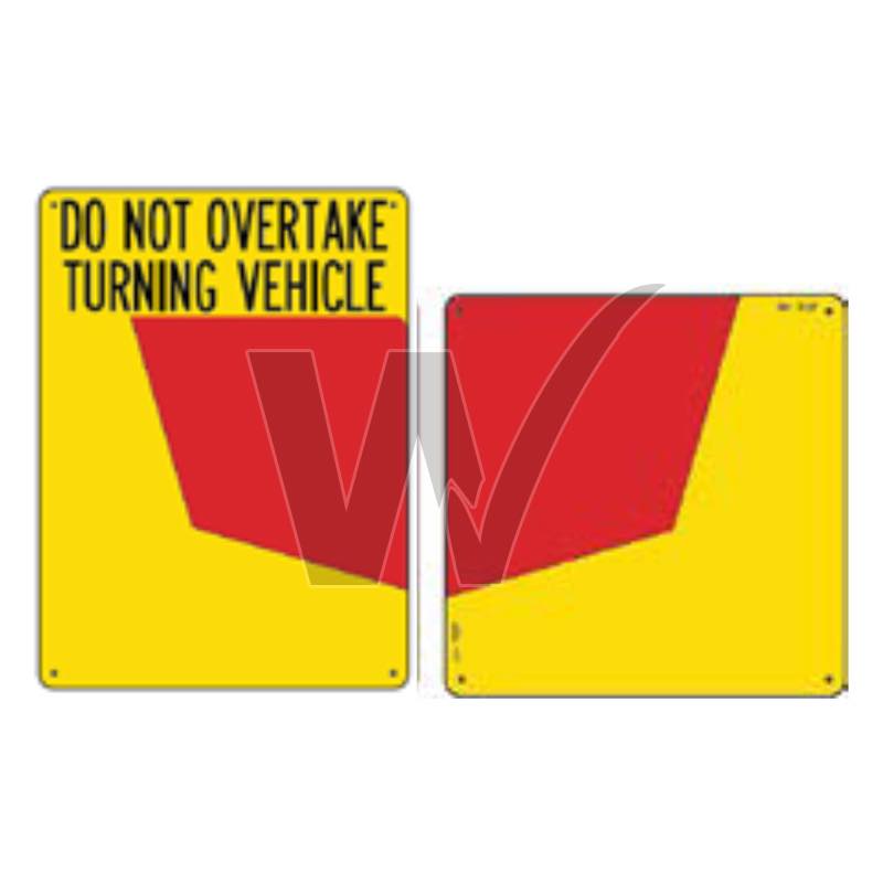 Rear Marking Plates - Trucks (Pair)