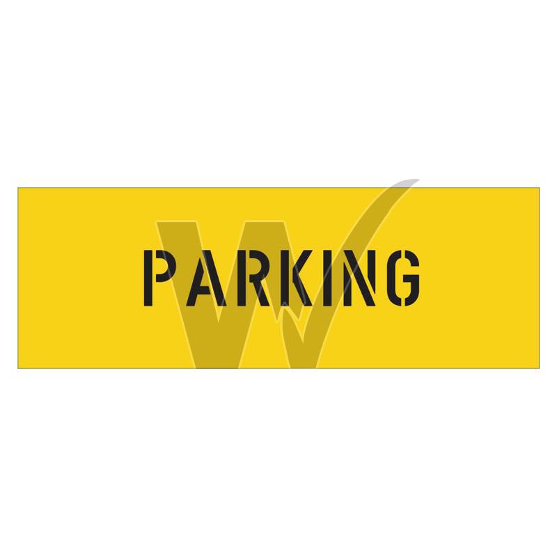 Stencil - Parking