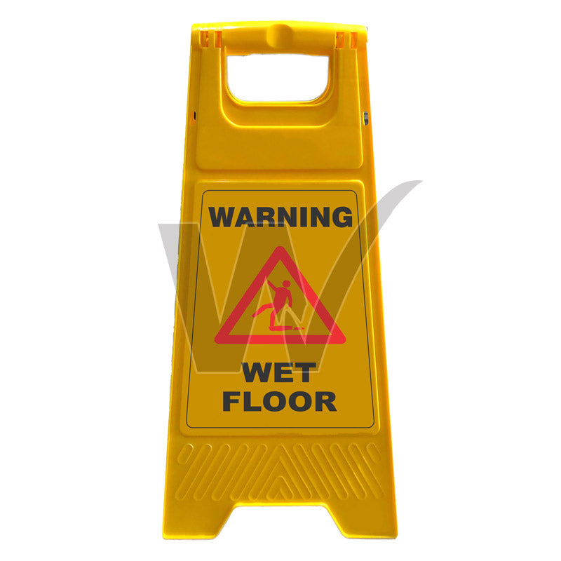 A-Frame Wet Floor