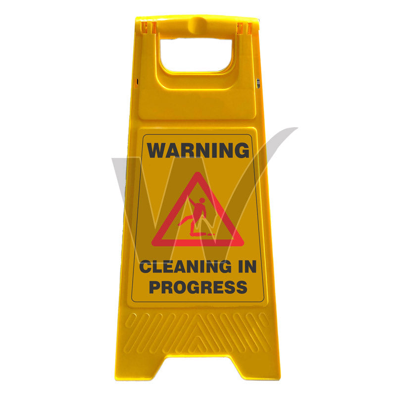 A-Frame Cleaning In Progress