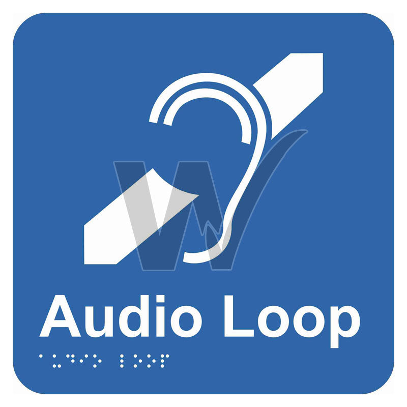 Braille Sign - Audio Loop