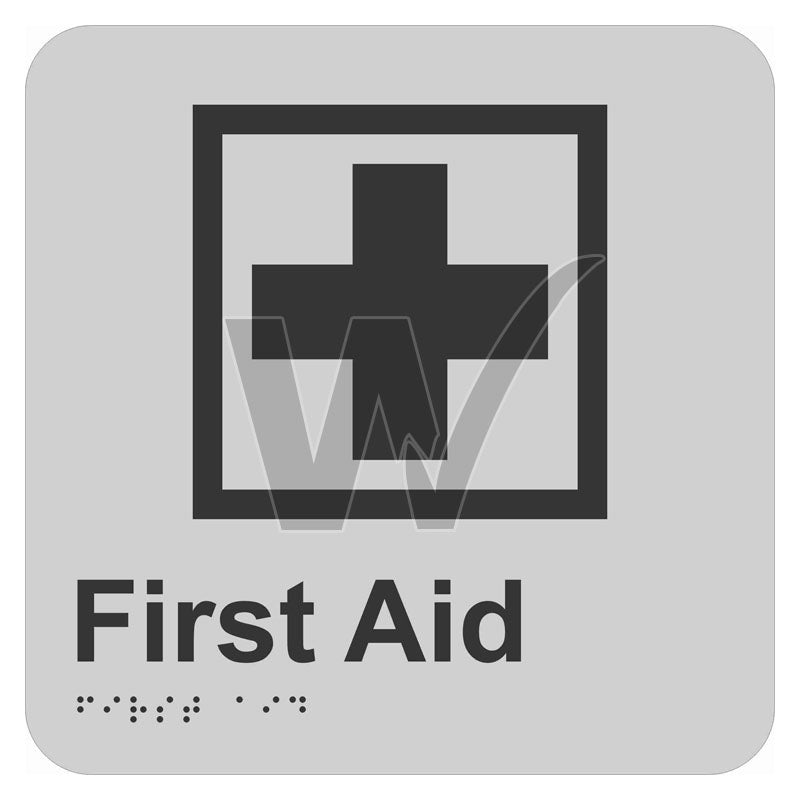 Braille Sign - First Aid