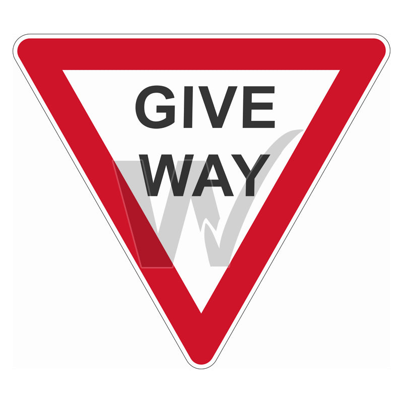 Traffic Sign - Give Way (R1-2A)