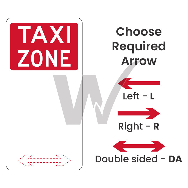 Taxi Zone Sign