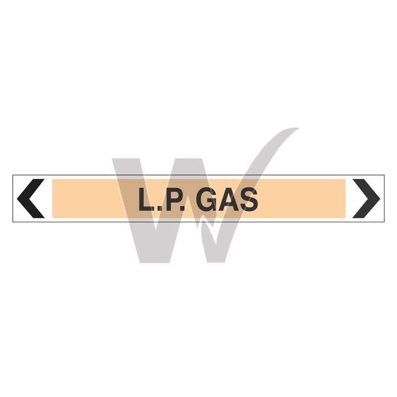 Pipe Marker - L.P. Gas