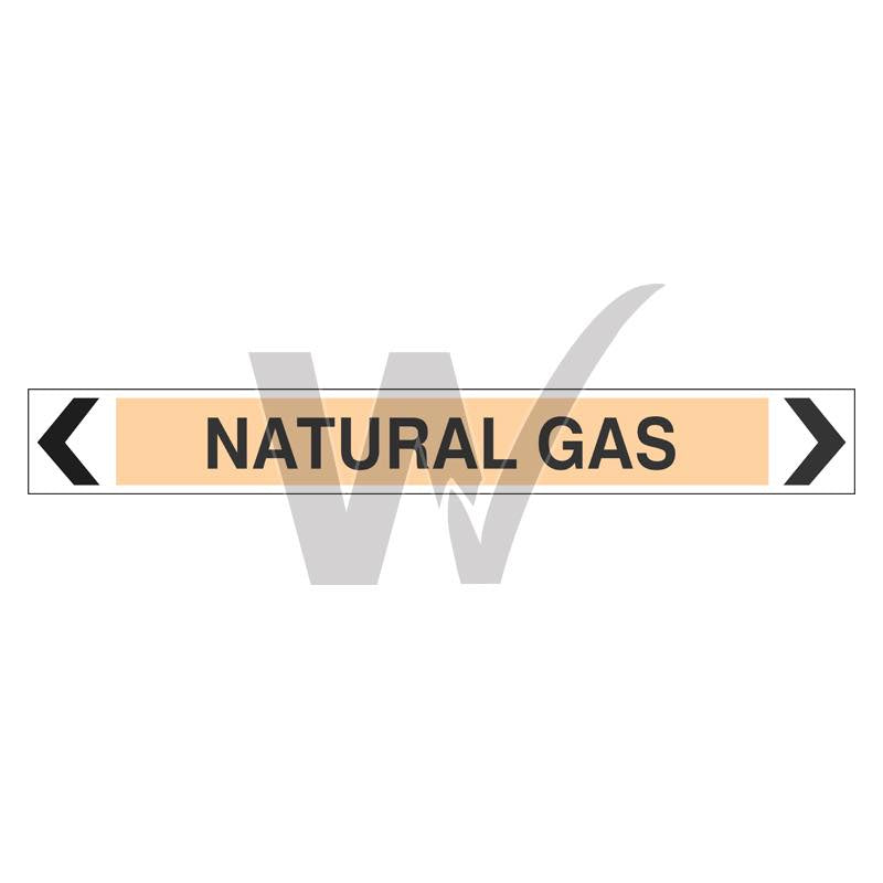 Pipe Marker - Natural Gas