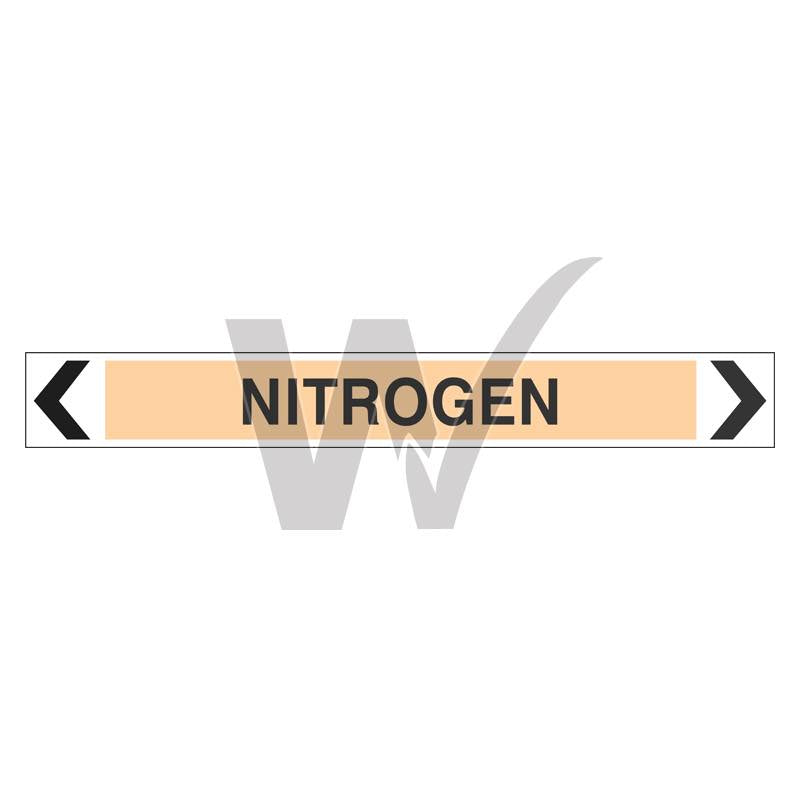Pipe Marker - Nitrogen