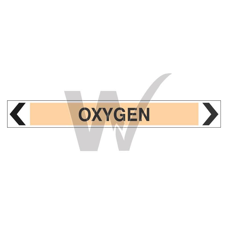 Pipe Marker - Oxygen