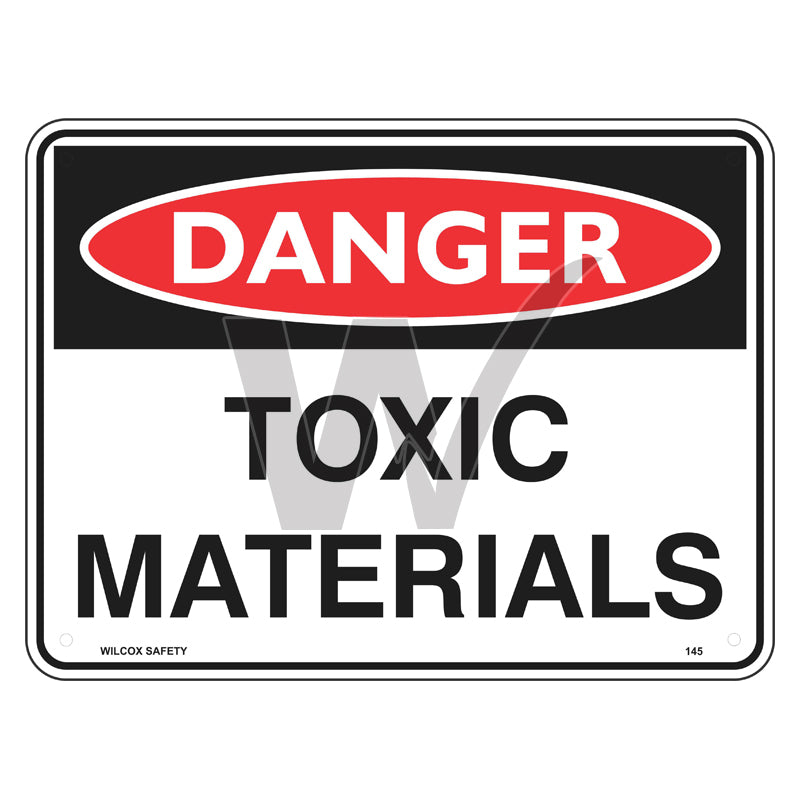 Danger Sign - Toxic Materials