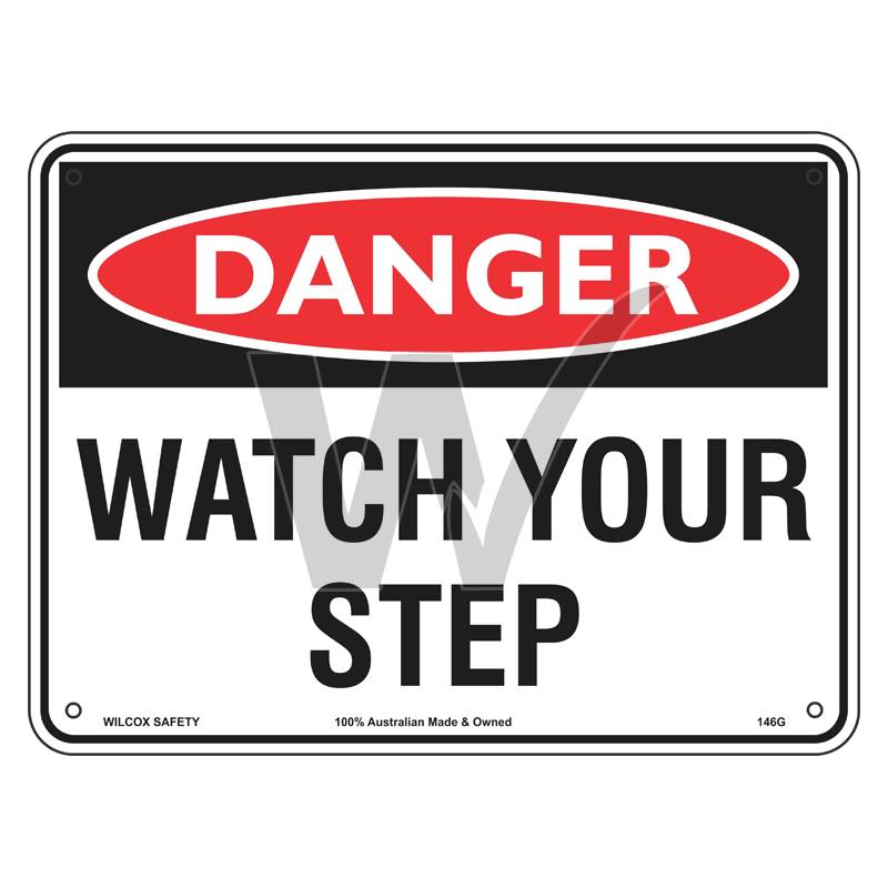 Danger Sign - Watch Your Step