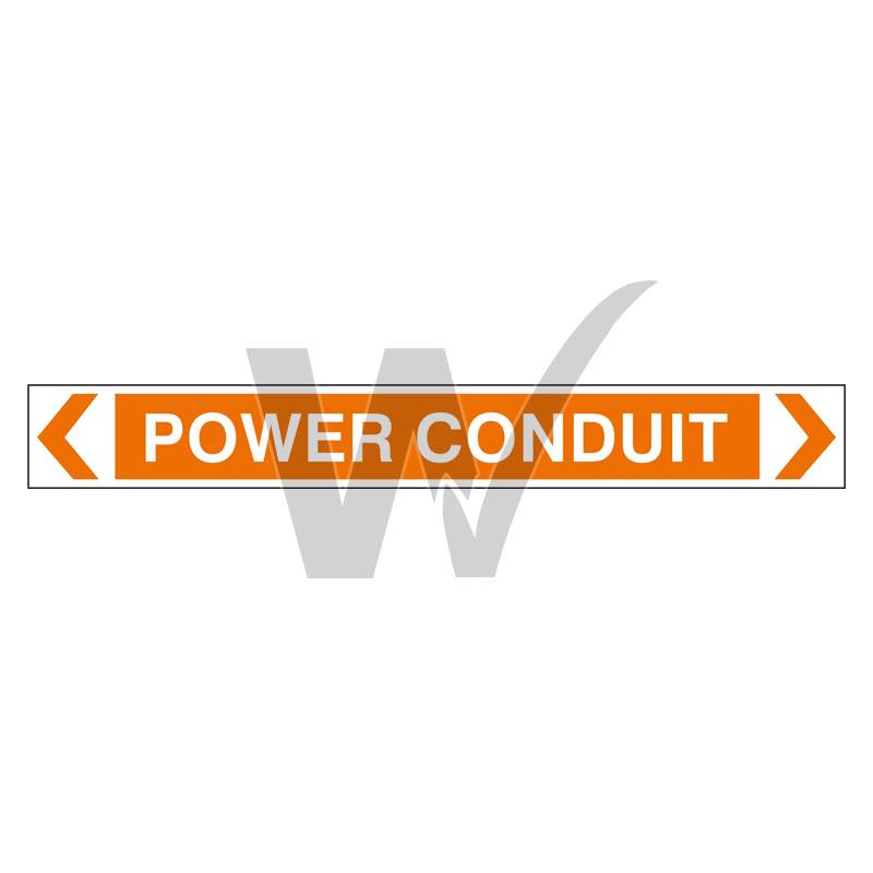 Pipe Marker - Power Conduit