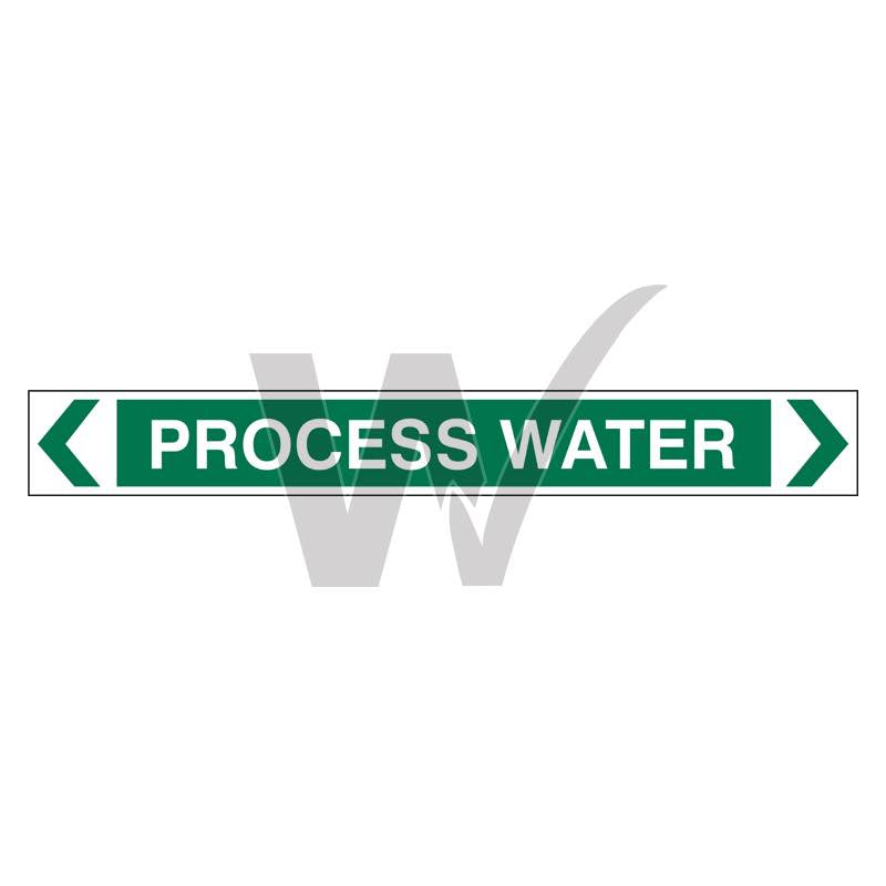 Pipe Marker - Process Water