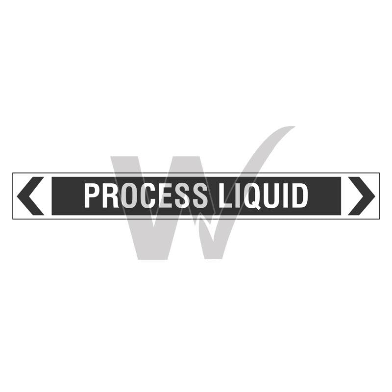 Pipe Marker - Process Liquid