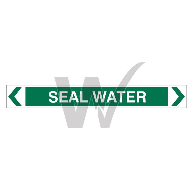 Pipe Marker - Seal Water