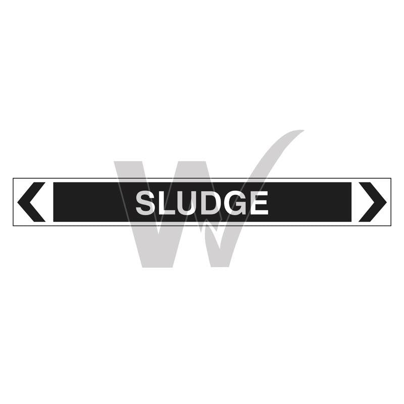 Pipe Marker - Sludge