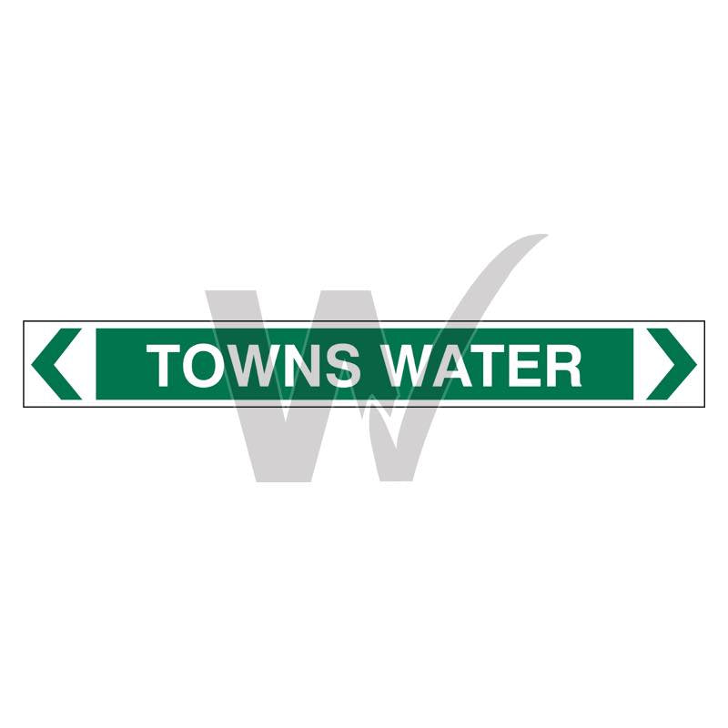 Pipe Marker - Towns Water