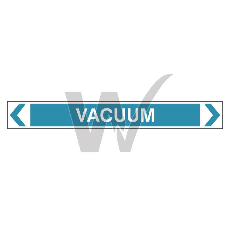 Pipe Marker - Vacuum