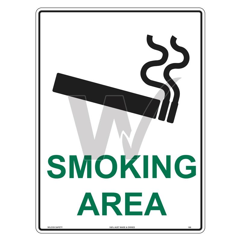 Building Smoking Area — Wilcox Safety & Signs