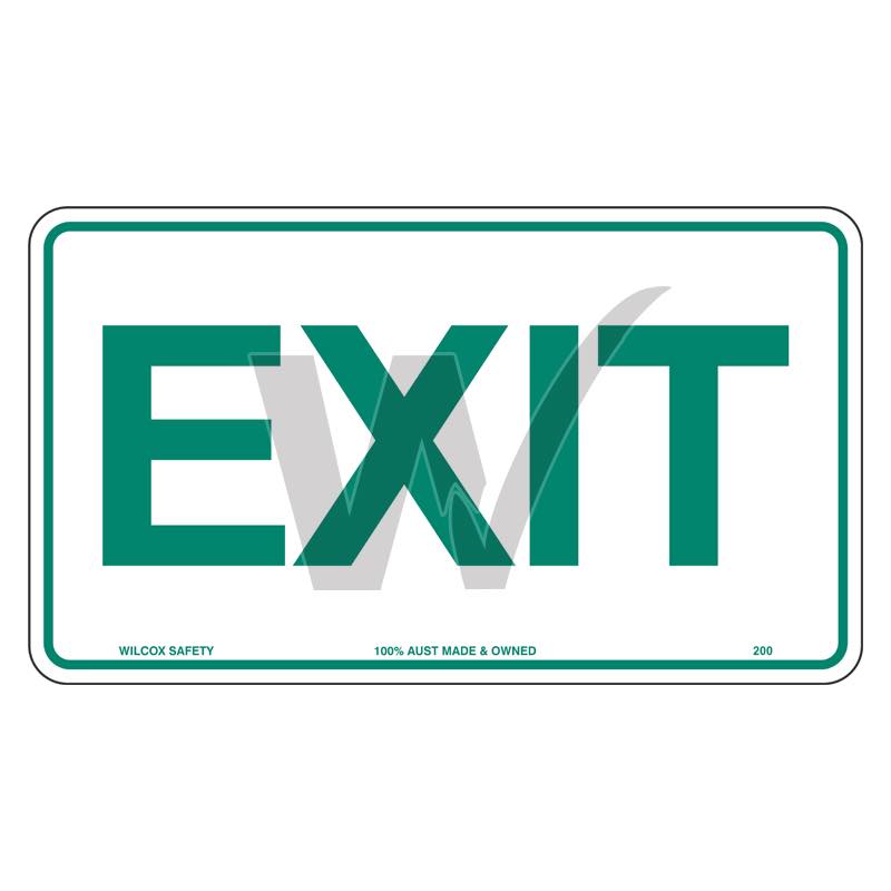 Exit Sign (Queensland Only)
