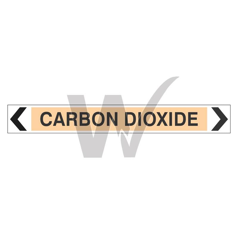 Pipe Marker - Carbon Dioxide