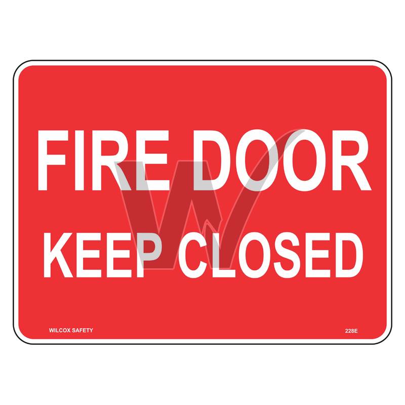 Fire Door Sign - Keep Closed
