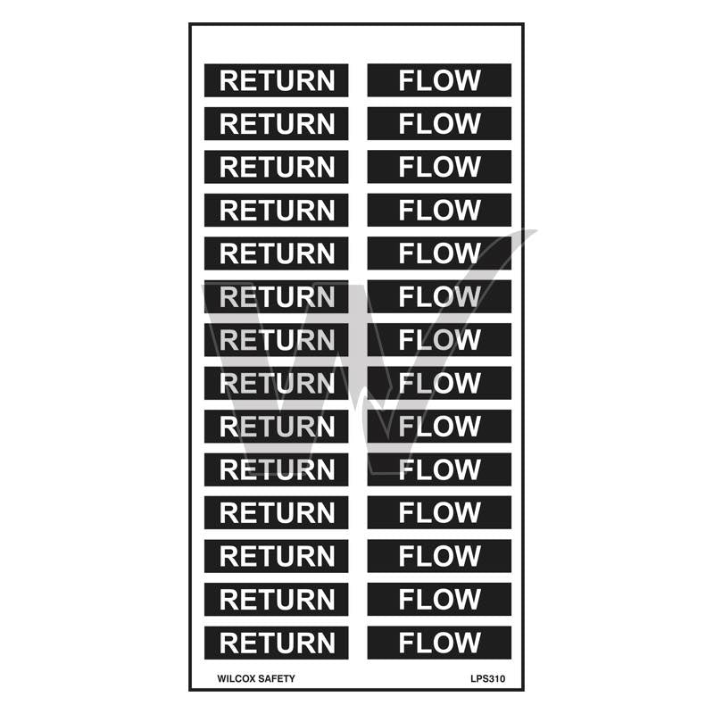 Pipe Marker - Return Flow