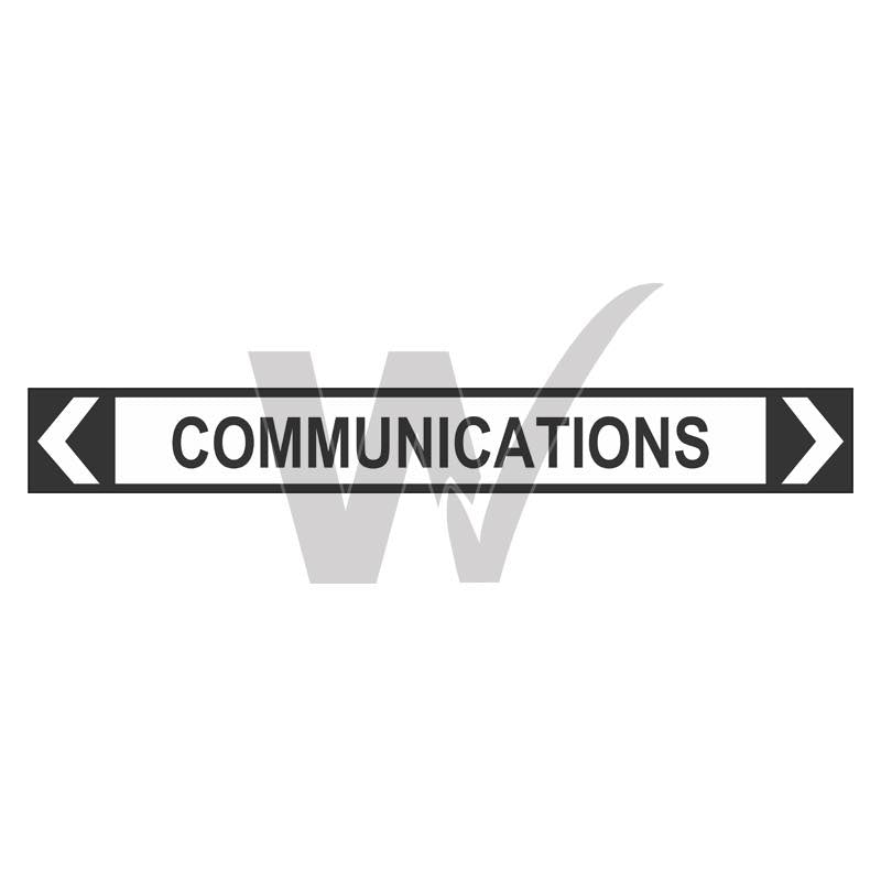 Pipe Marker - Communications