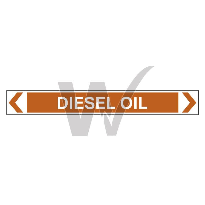 Pipe Marker - Diesel Oil