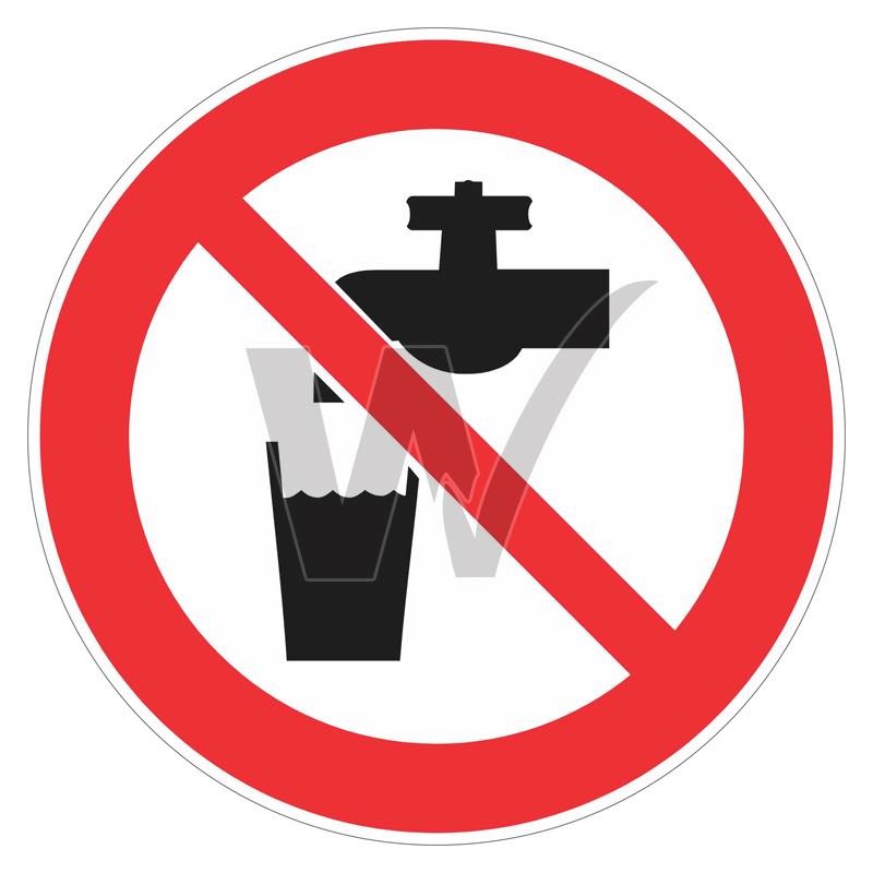 Prohibition Sign - No Drinking