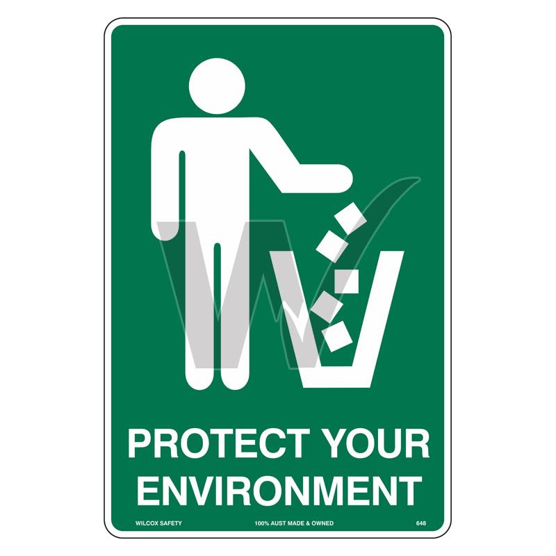 Recycling Sign - Protect Your Environment