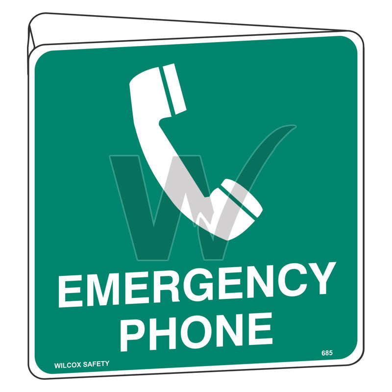 Emergency Sign - Emergency Phone