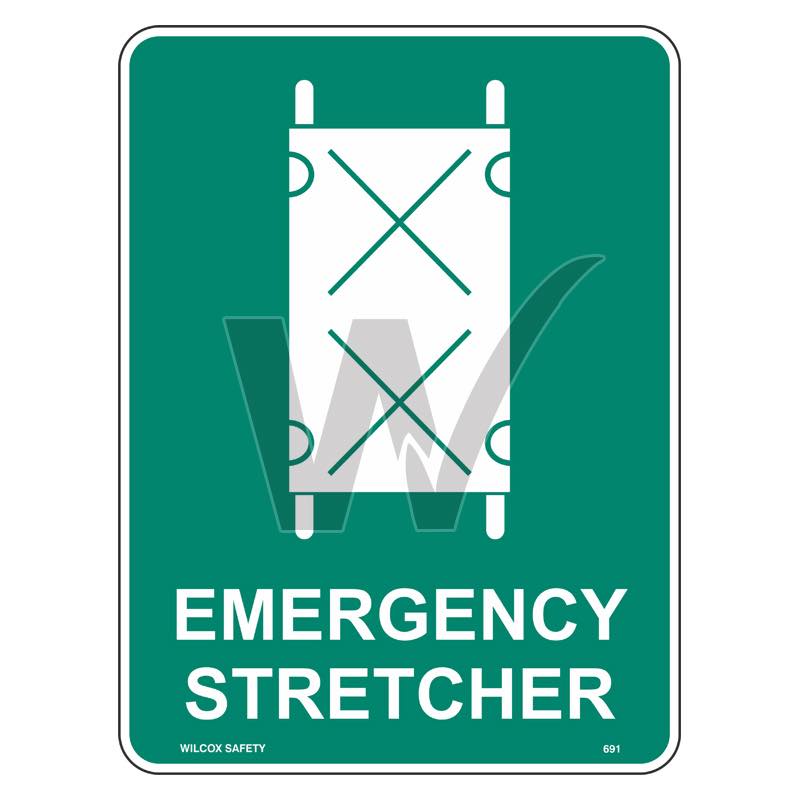 Emergency Sign - Emergency Stretcher