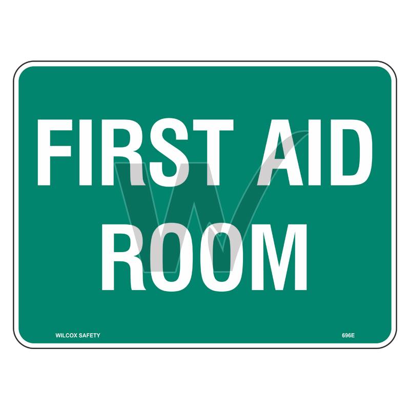 Emergency Sign - First Aid Room