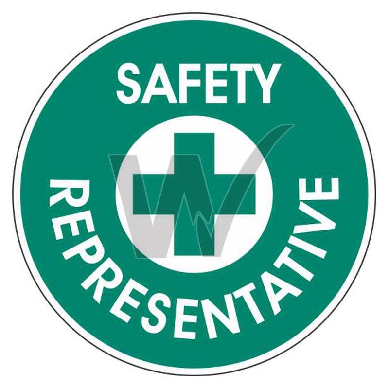 Emergency Sign - Safety Representative Disc