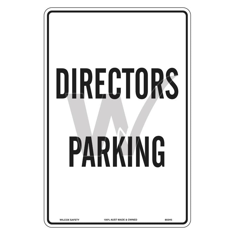 Car Park Sign - Directors Parking