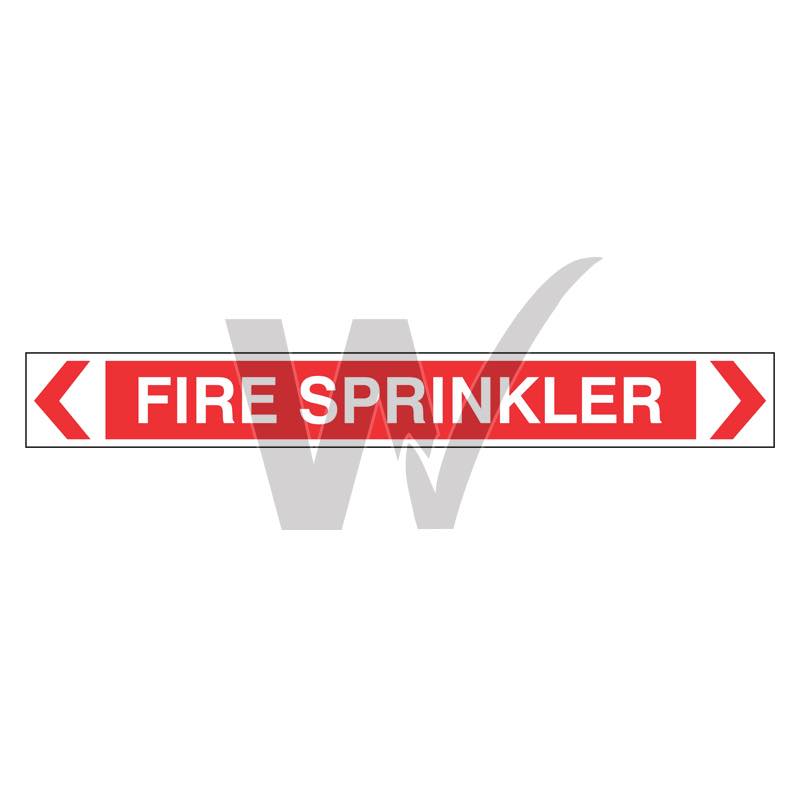 Pipe Marker - Fire Sprinkler