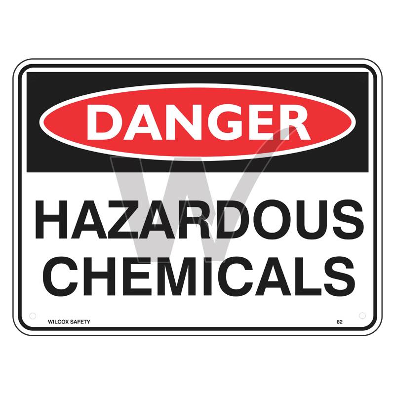 Danger Sign - Hazardous Chemicals