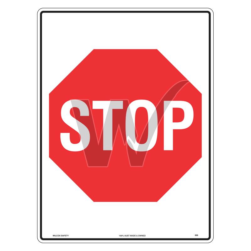 Car Park Sign - Stop