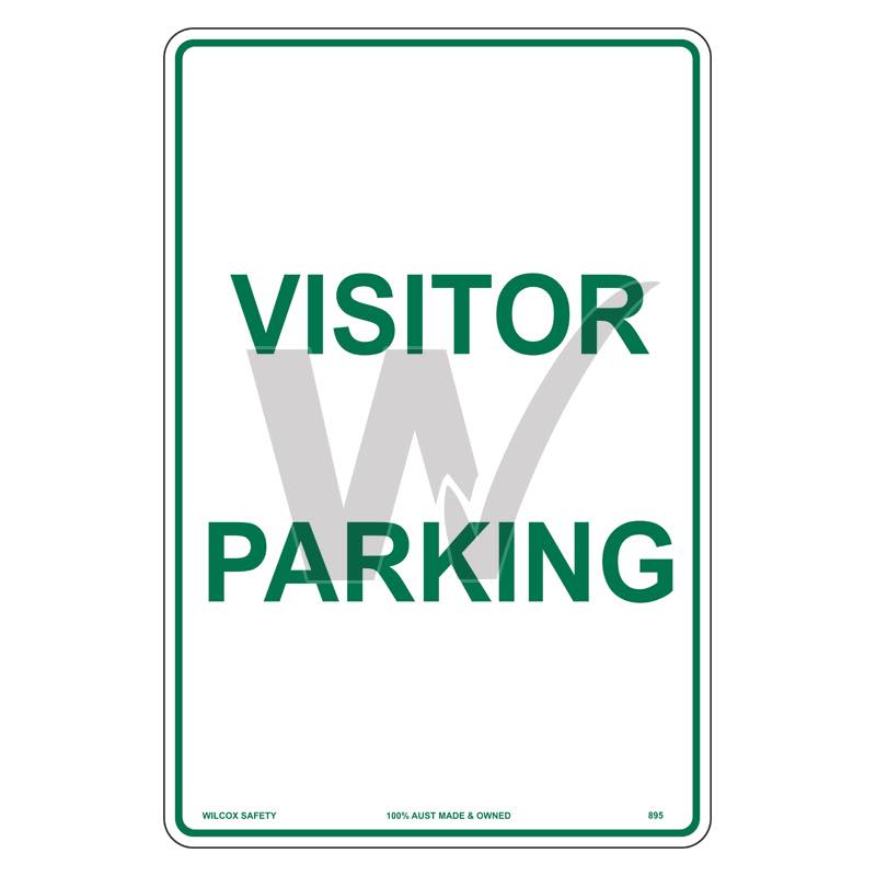 Car Park Sign - Visitor Parking