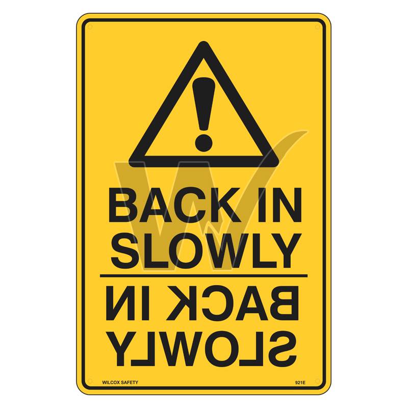 Warning Sign - Back In Slowly