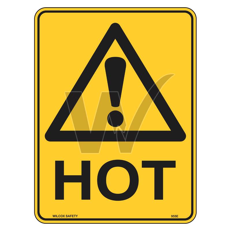 Warning Sign - Hot