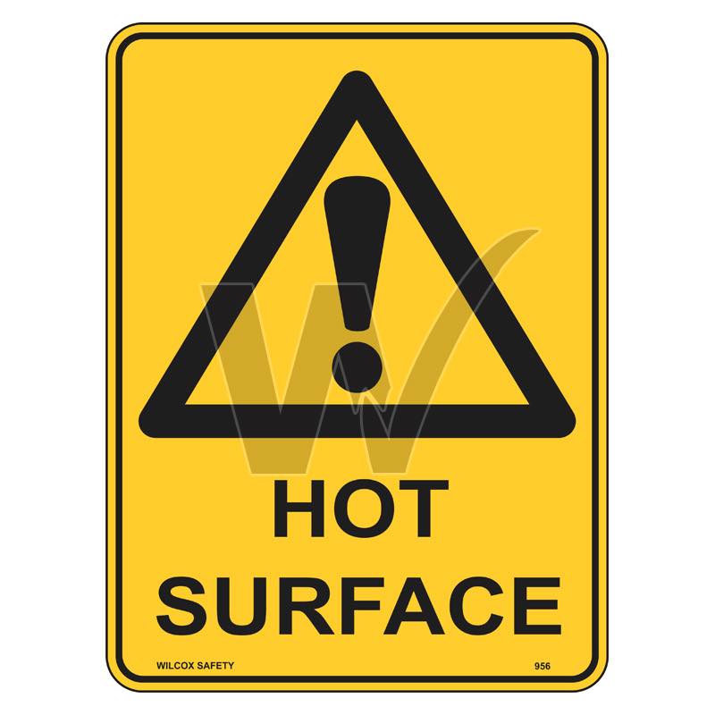 Warning Sign - Hot Surface