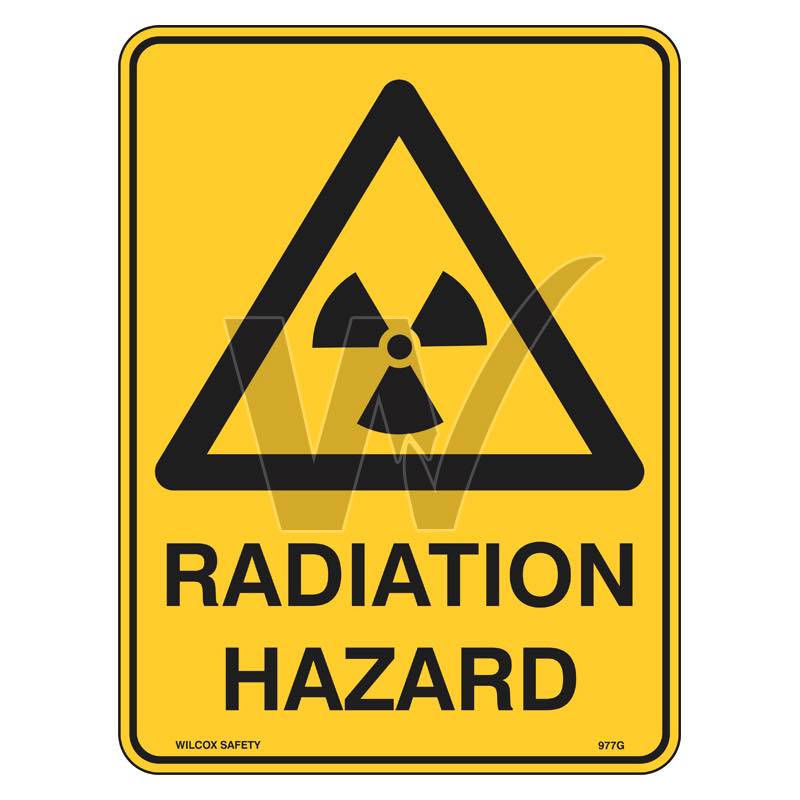 Warning Sign - Radiation Hazard