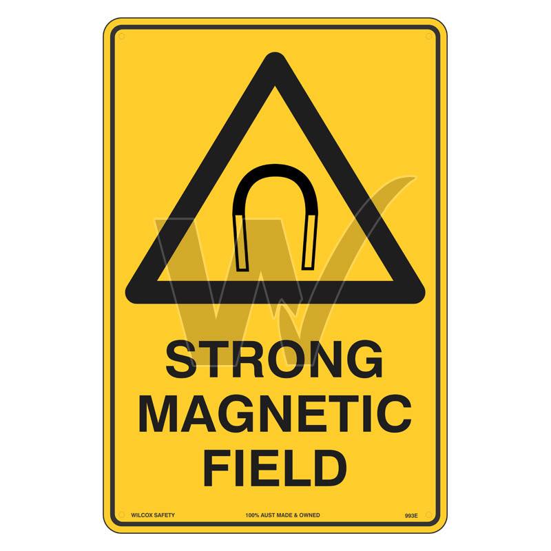 Warning Sign - Strong Magnetic Field