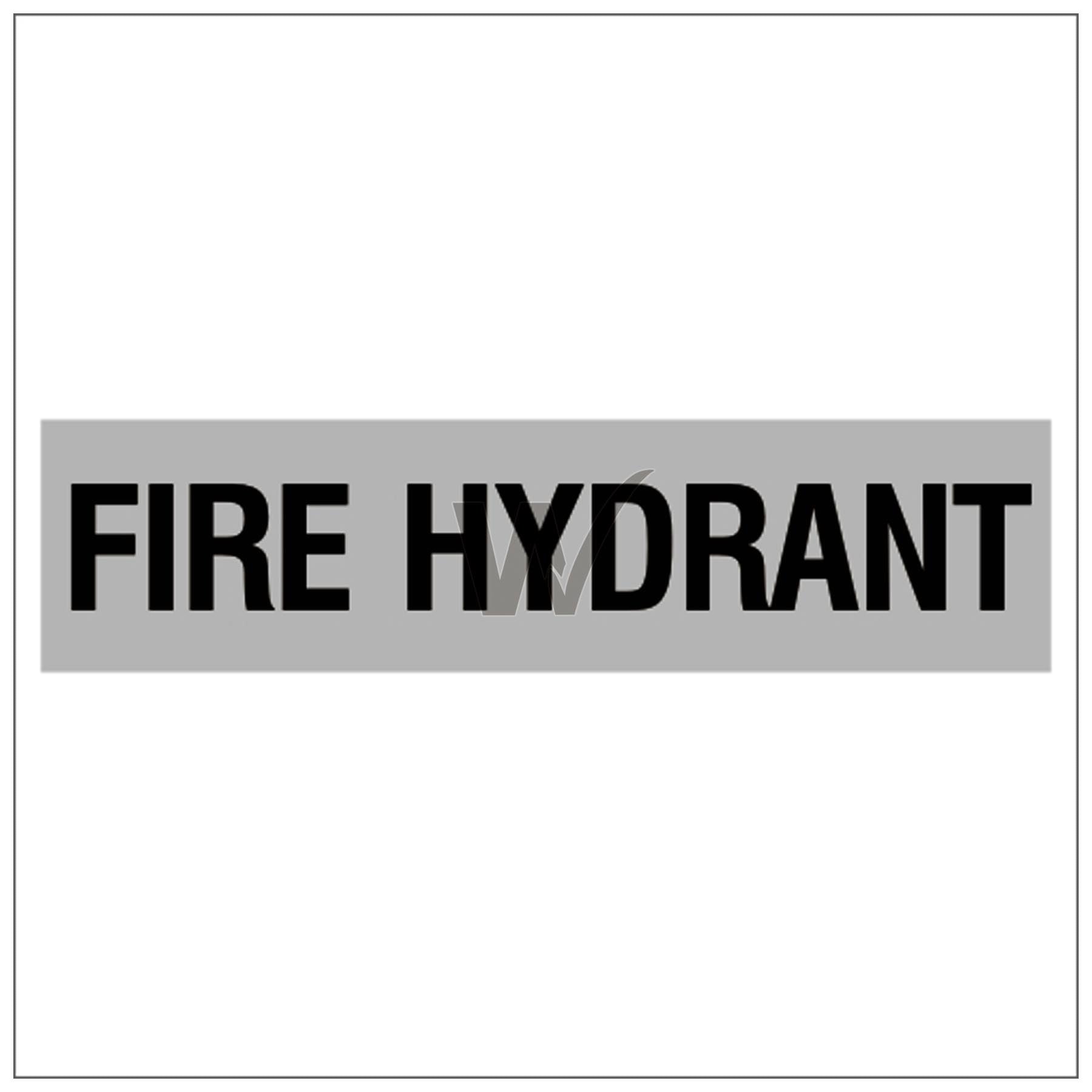 Fire Door Sign - Fire Hydrant