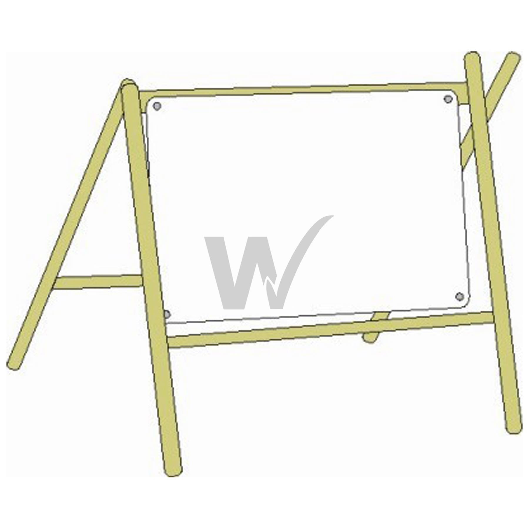 Metal A-Frame Swing Stand H Frame